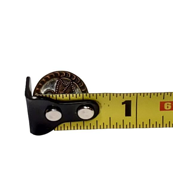 Antique Butterfly Picture Brass Button Small .5" Collectible - Picture 3 of 4